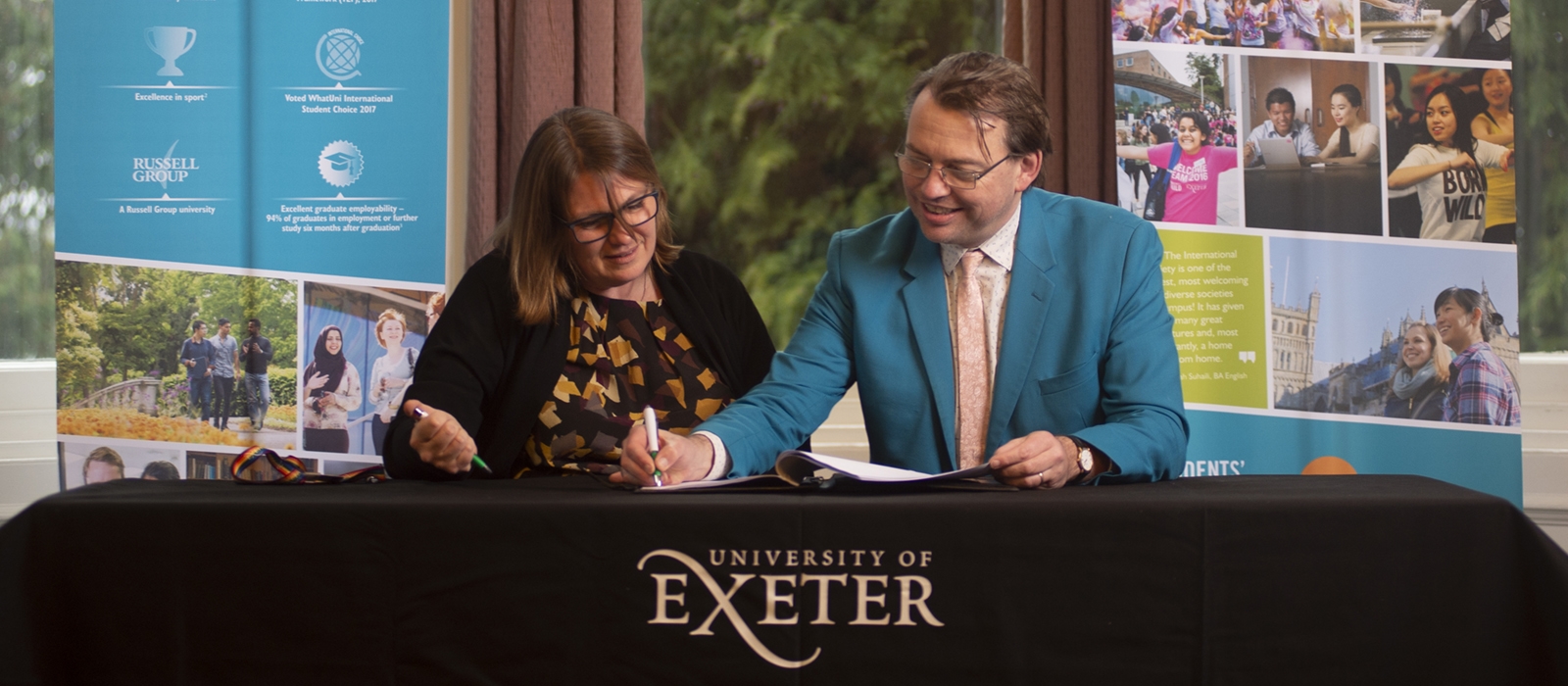 Progression agreement with the University of Exeter paves the way for talented CATS College students